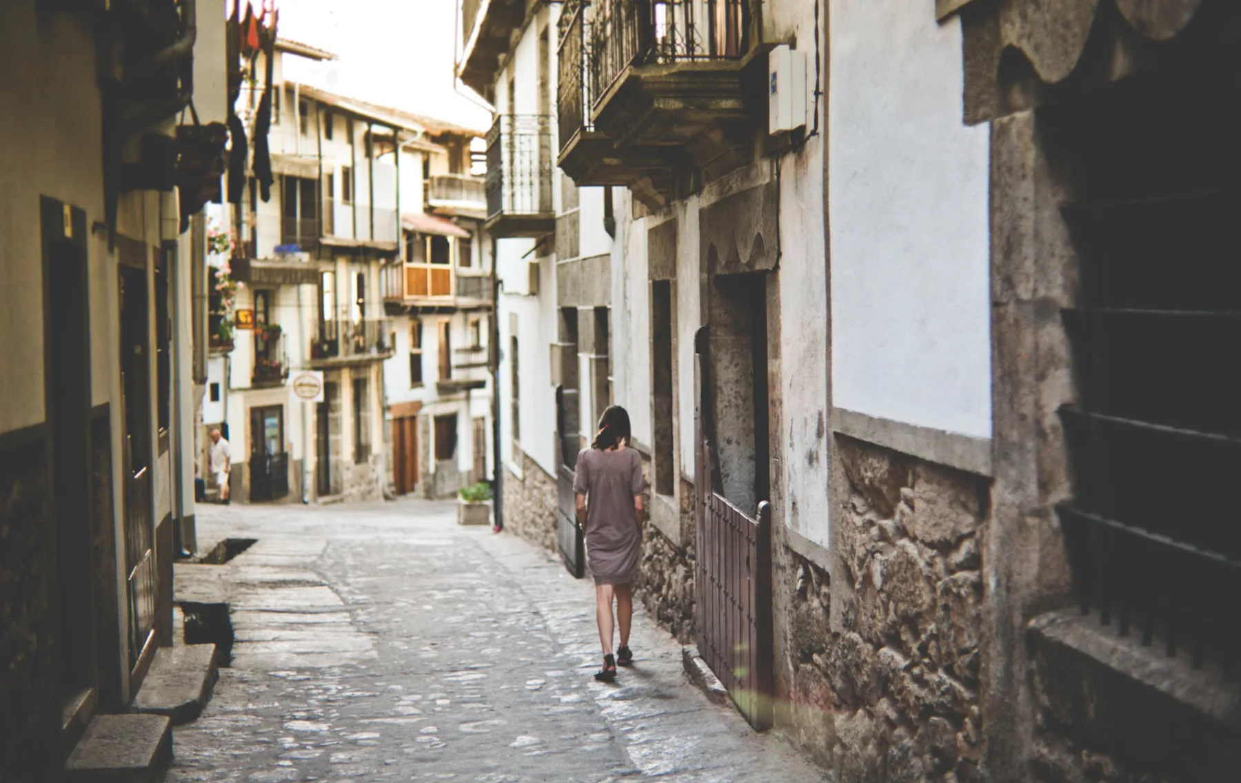 Quiet street in Antigua Guatemala